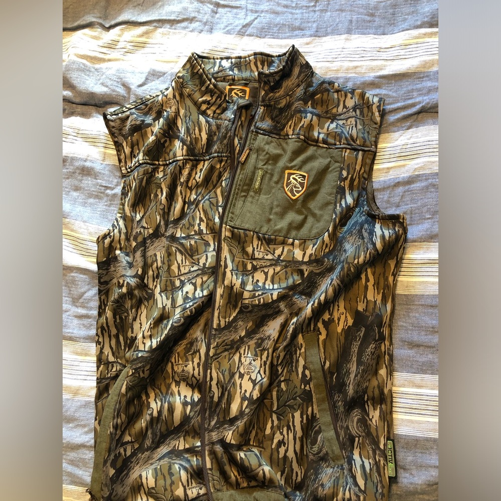 Drake Waterfowl Non-Typical Camo vest- Mossy Oak Treestand